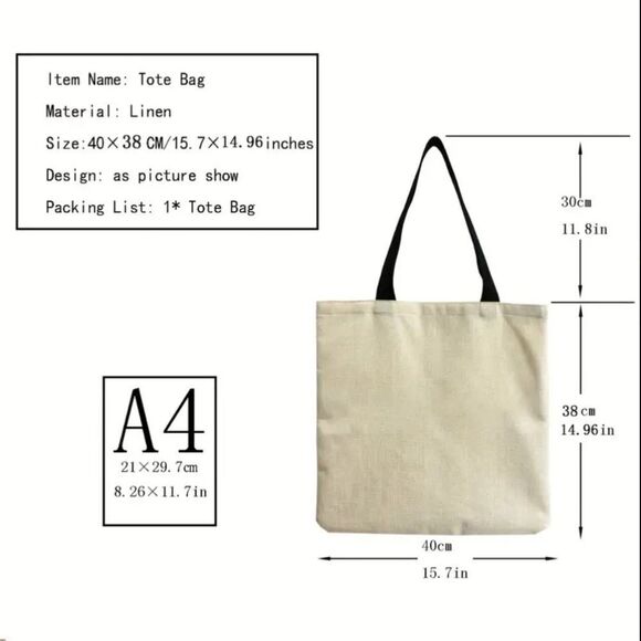 Mushroom mycology mycelium tote bag shopping cottage core accessory - Picture 3 of 4